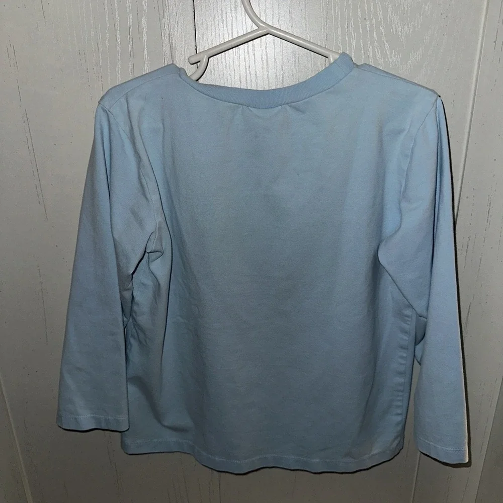 Three Sisters Deer Smocked Boys Shirt  Size 6